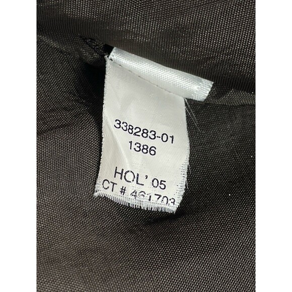 Banana Republic Women 29 Vintage Pants Wool Gray Herringbone Trouser Preppy Y2K - Picture 9 of 12